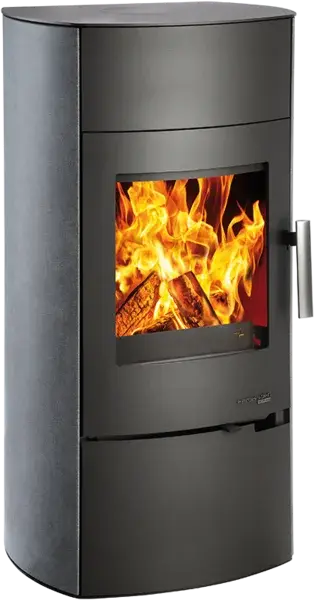 Haas+Sohn Krbové kachle MOLDE, čierna/Denim blue