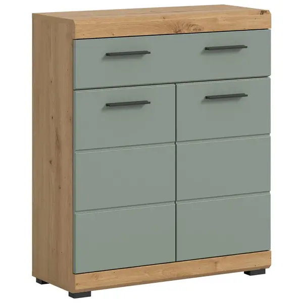 MID.YOU SPODNÍ SKŘÍŇKA, šalvějově zelená, barvy dubu, 74/88/31 cm