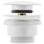 Umyvadlová výpusť klik-klak univerzální Rea A2361 bílá