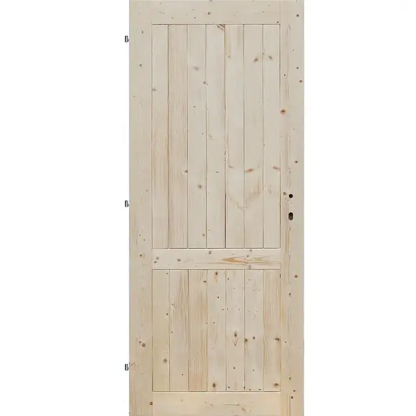 Palubkové dveře PN plné 90L smrk