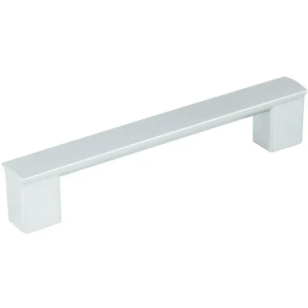 Nábytková úchytka Porta 128 mm plast stříbrná