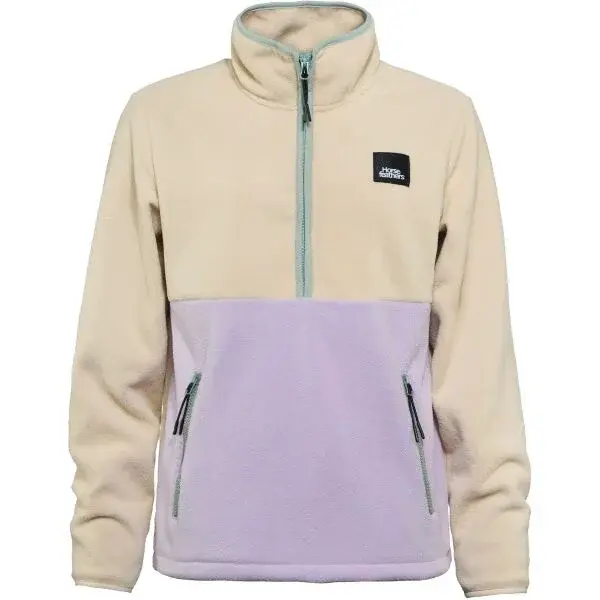 Horsefeathers VIVA Dámska flísová mikina, béžová, veľkosť