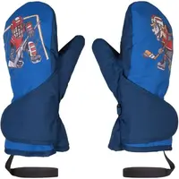 Ziener LEMMI-Z MINIS Detské lyžiarske palčiaky, modrá, veľkosť