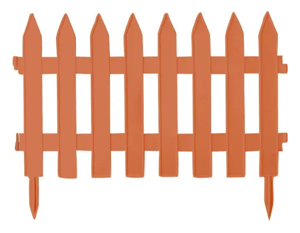 Plůtek GARDEN CLASSIC 35 cm x 3,2 m terakota (7 ks) PRIPLSU-R624