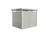 Domek na nářadí Biohort HIGHLINE H3, stříbrná, jednokřídlé dveře BH83040