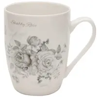 Porcelánový hrníček Shabby Rose 340ml