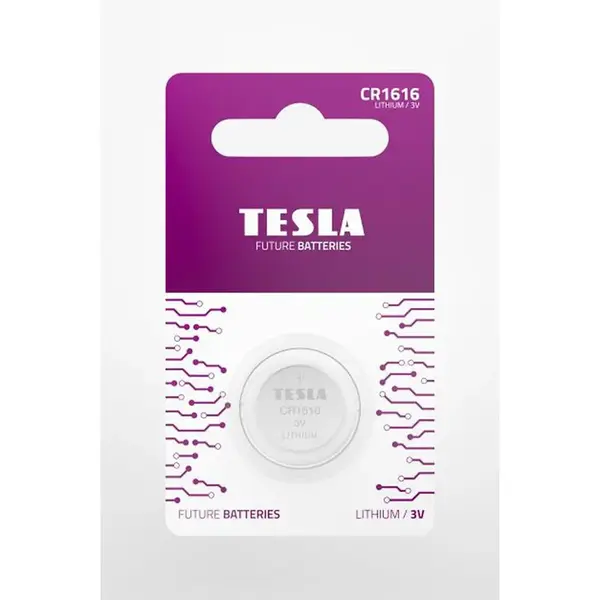 Baterie Tesla CR 1616