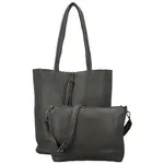 Dámský set kabelek tmavě šedý - Paolo bags Marika