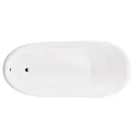 Volně stojící vana Otylia 160/77 zlaté nohy