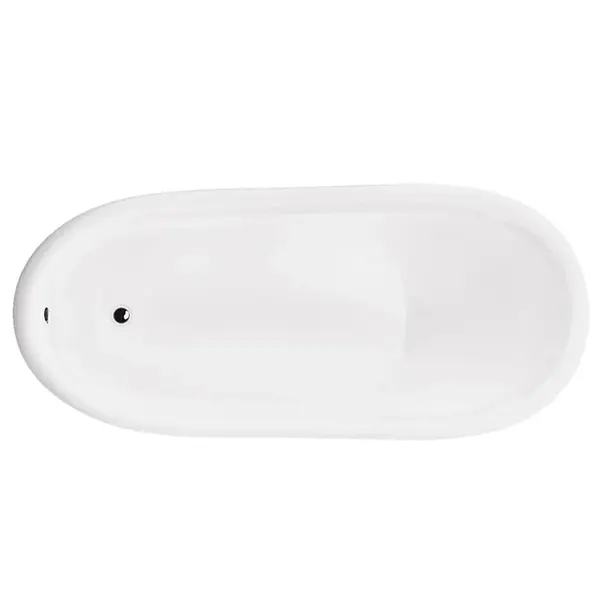 Volně stojící vana Otylia 160/77 zlaté nohy