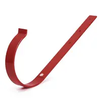 Žlabový hák rovný 150 mm Bryza červená