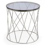 Konferenční stolek Selena kouřový/chrom