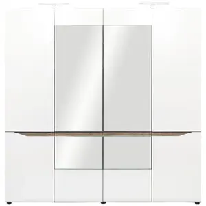 Šatní skříň Lionel Li10 dub sonoma/bílá