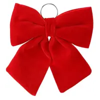 Masle 34 cm červená vánoční