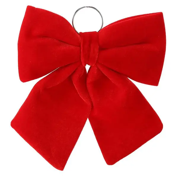 Masle 34 cm červená vánoční