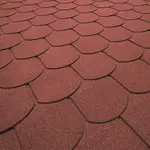 Šindel Bobrovka červená 3,85m2