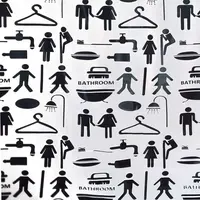 Závěs peva couple černý/bílý 06847 Bisk