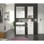 MID.YOU KOUPELNA vysoce lesklá bílá