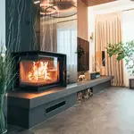 Krbová vložka KRATKI Maja 8 DECO BS, levé prosklení