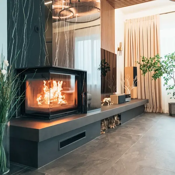 Krbová vložka KRATKI Maja 8 DECO BS, levé prosklení