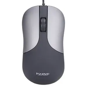 Marvo Myš DMS002GY, 1200DPI, optika, 3tl., drátová USB, šedá, kancelářská