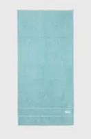 Stredný bavlnený uterák BOSS Plain Aruba Blue 70 x 140 cm