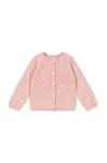 Detský bavlnený kardigan Konges Sløjd HANNAH CARDIGAN