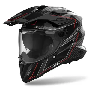 Moto přilba Airoh Commander 2 Carbon Stylish lesklá L (59-60)