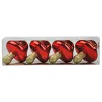 Ozdoby houba 8cm 4ks 37316