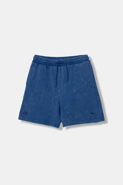 Detské bavlnené šortky Puma PUMA X SONIC Relaxed Shorts TR