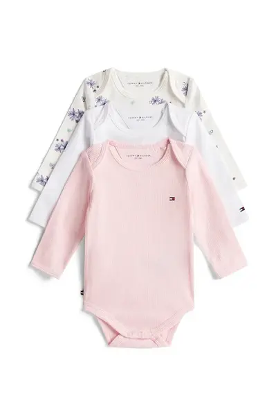 Kojenecké body Tommy Hilfiger 3-pack