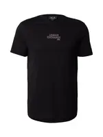ARMANI EXCHANGE Tričko  béžová / čierna