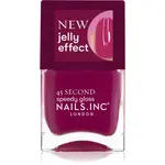 Nails Inc. 45 Second Speedy Gloss rychleschnoucí lak na nehty odstín Amelia 14 ml