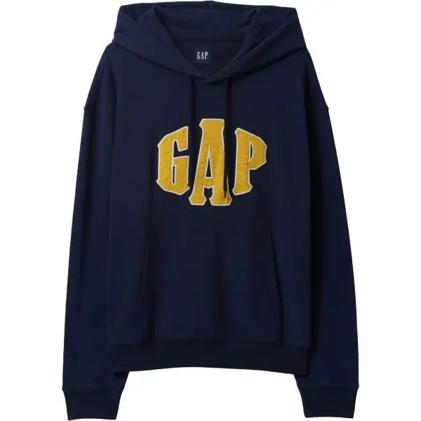GAP FASHION Pánska mikina, tmavo modrá, veľkosť