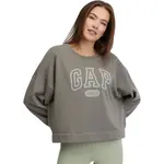 GAP FASHION LOGO Dámská mikina, šedá, velikost