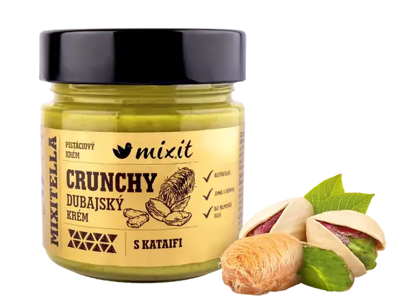 MIXIT Mixitella - Křupavý dubajský krém s kataifi 220 g