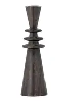 Dekorativní svícen Bloomingville Armel 8 x 26 cm černá barva