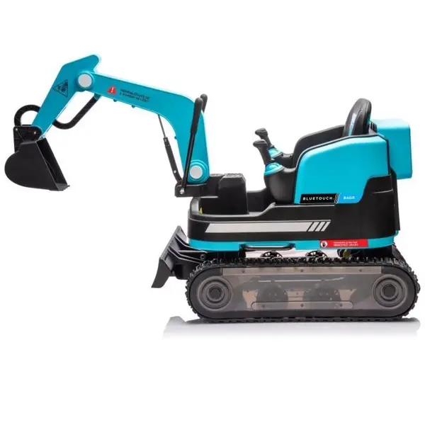Detský elektrický bager BLUETOUCH - modrý