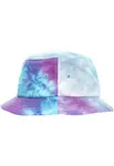 Festival Print Bucket Hat Purple Turquoise
