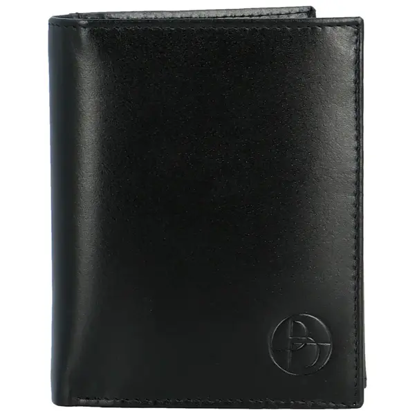 Luxusní pánská kožená peněženka Bellugio Fernando, černá