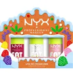 NYX Professional Makeup Gingerbaddie Land Fat Oil dárková sada na rty