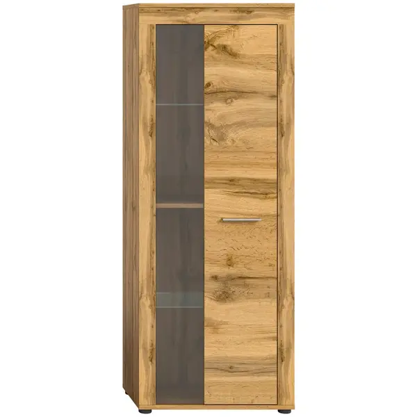 MID.YOU VITRÍNA, dub wotan, 60/159/35 cm