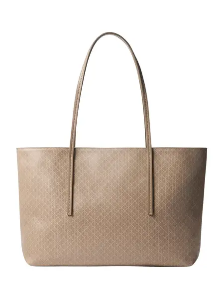 Calvin Klein Shopper  tmavošedá / prírodná biela