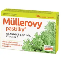 Dr. Müller Müllerovy pastilky s islandským lišejníkem 36 pastilek