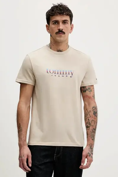 Bavlněné tričko Tommy Jeans