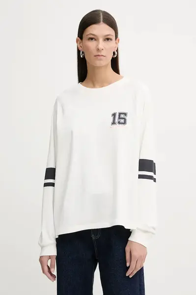 Bavlněné tričko s dlouhým rukávem Marc O'Polo