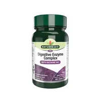 Natures Aid Trávicí enzymy Complex s betainem HCl 100 mg 60 tablet