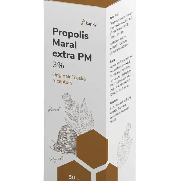 PURUS Propolis Maral Extra 3% kapky 50 ml