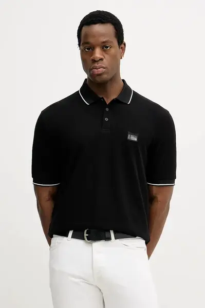 Bavlněné polo tričko Armani Exchange