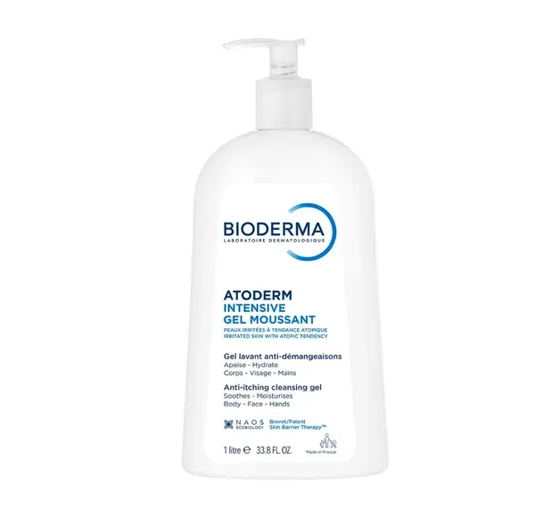 BIODERMA Atoderm Intensive gel moussant vysoce výživný pěnivý gel 1 l